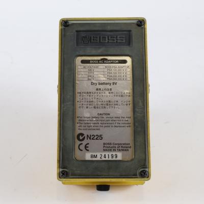 【中古】 オーバードライブ エフェクター BOSS OD-3 Over Drive ギターエフェクター 裏面