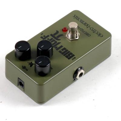 【中古】 ファズ ディストーション ELECTRO-HARMONIX Green Russian Big Muff ビッグマフ ギターエフェクター 左サイド