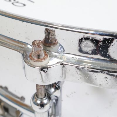 【中古】 スネアドラム パール Pearl SensiTone Steel Custom Alloy 14x5.5 スチールシェル 詳細画像