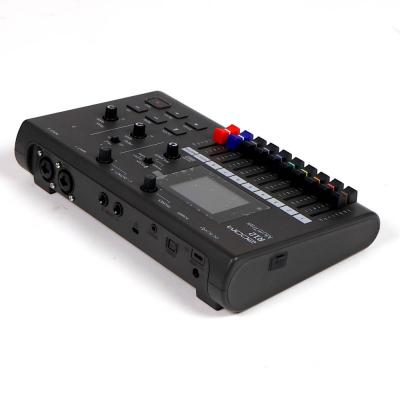 【中古】 ZOOM R12 マルチトラックレコーダー タッチ操作対応 8トラック仕様 左サイド