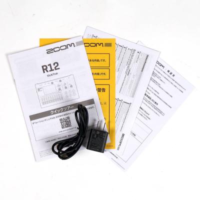 【中古】 ZOOM R12 マルチトラックレコーダー タッチ操作対応 8トラック仕様 付属品