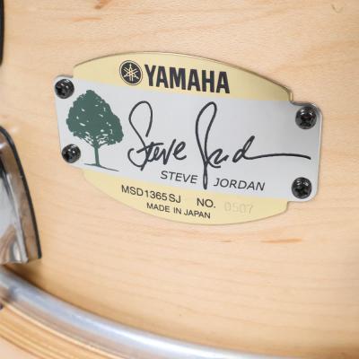 【中古】 スネアドラム ヤマハ YAMAHA MSD1365SJ 13x6.5 スティーブ・ジョーダンシグネチャーモデル 詳細画像