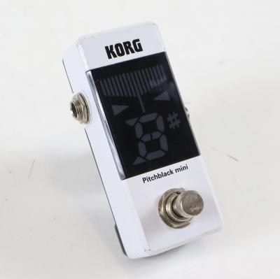 【中古】チューナー ピッチブラックミニ KORG PB-MINI PITCHBLACK mini ペダルチューナー