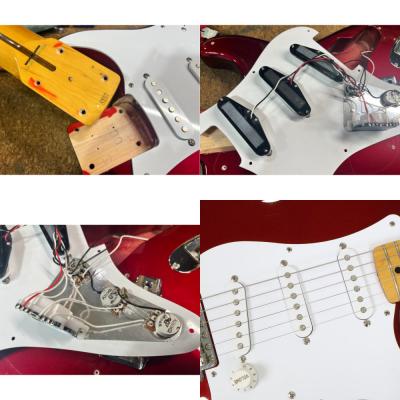 【中古】 エレキギター Fender Japan ST57 OCR (Old Candy Apple Red) Stratocaster 2013年製 3.40kg JDシリアル フェンダージャパン ストラトキャスター キャンディーアップルレッド 詳細画像