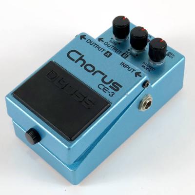 【中古】 コーラス エフェクター BOSS CE-3 Chorus Made in JAPAN ギターエフェクター 右サイド