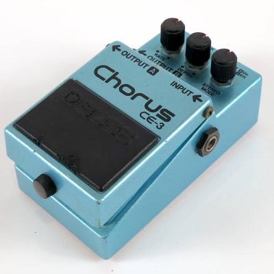 【中古】 コーラス エフェクター BOSS CE-3 Chorus Made in JAPAN ギターエフェクター 右サイド