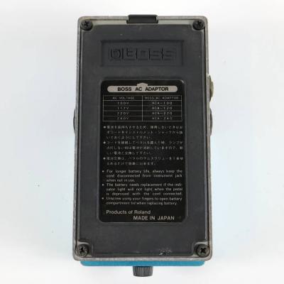 【中古】 コーラス エフェクター BOSS CE-3 Chorus Made in JAPAN ギターエフェクター 裏面