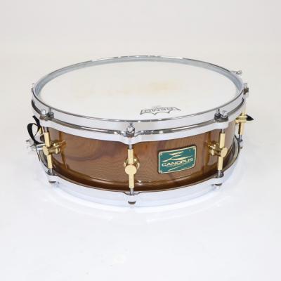【中古】 スネアドラム カノウプス CANOPUS HS-1450 Zelkova Snare Drum 14x5 ゼルコバ 単板くりぬき胴スネア
