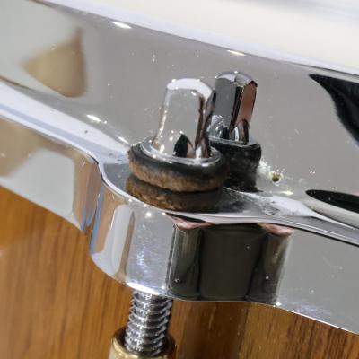 【中古】 スネアドラム カノウプス CANOPUS HS-1450 Zelkova Snare Drum 14x5 ゼルコバ 単板くりぬき胴スネア 詳細画像