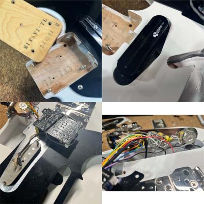 【中古】 エレキギター Fender MIYAVI Telecaster Rosewood Fingerboard Arctic White 2024年製 MIYAVI Signature Model サスティナー搭載 詳細画像