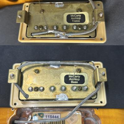 【中古】 エレキギター PRS McCarty HollowBody I 1st 10Top Birds McCarty Sunburst 2007年製 ピエゾピックアップ搭載 ポールリードスミス マッカーティーホロウボディー Paul Reed Smith ピックアップ