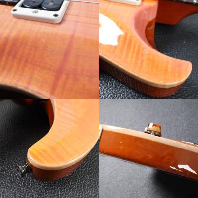 【中古】 エレキギター PRS Custom 24 10Top Orange 20th Anniversary Bird 2005年製 白濁あり 20周年記念モデル ポールリードスミス カスタム24 Paul Reed Smith 傷2