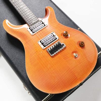 【中古】 エレキギター PRS Custom 24 10Top Orange 20th Anniversary Bird 2005年製 白濁あり 20周年記念モデル ポールリードスミス カスタム24 Paul Reed Smith ボディ画像