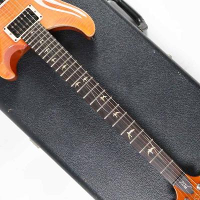【中古】 エレキギター PRS Custom 24 10Top Orange 20th Anniversary Bird 2005年製 白濁あり 20周年記念モデル ポールリードスミス カスタム24 Paul Reed Smith ネック
