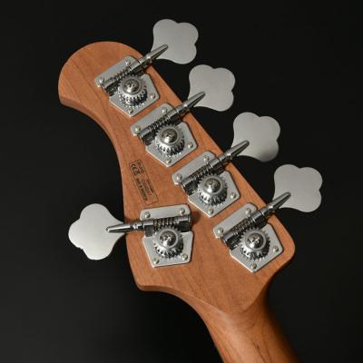 BACCHUS バッカス Japan Tune-up Series WL605AC-RSM/R PWH エレキベース 5弦ベース ヘッド部裏