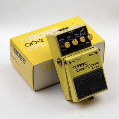 【中古】ターボオーバードライブ エフェクター BOSS OD-2 TURBO OverDrive Made in Japan ボス ギターエフェクター