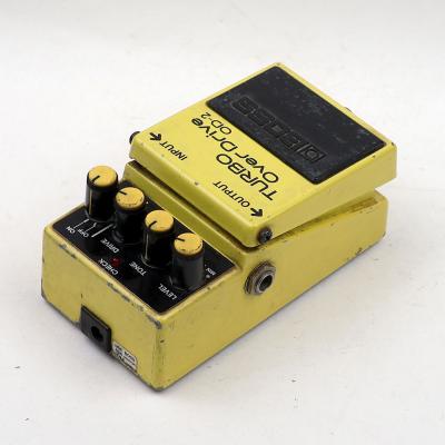 【中古】ターボオーバードライブ エフェクター BOSS OD-2 TURBO OverDrive Made in Japan ボス ギターエフェクター 全体