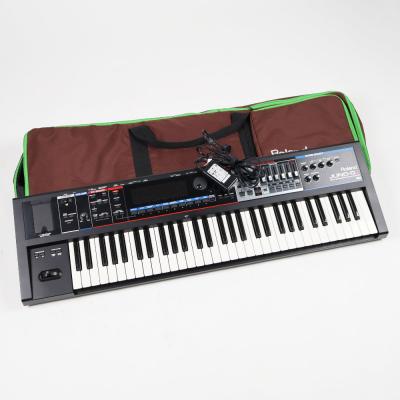 【中古】 シンセサイザー ROLAND JUNO-Gi ソフトケース付き 8トラックレコーダー搭載 ローランド