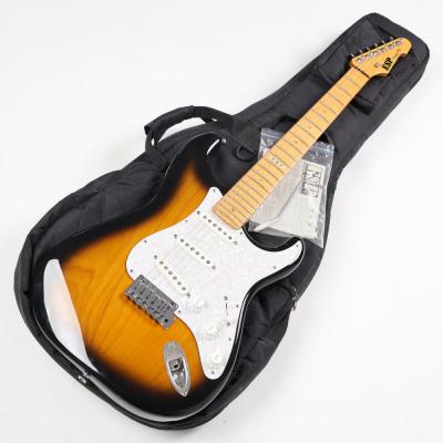 【中古】 エレキギター ESP Vintage Pus ST Maple FingerBoard 2TS オーダーモデル アッシュボディー仕様