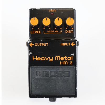 【中古】 ヘビーメタル エフェクター BOSS HM-2 Heavy Metal Made in Japan ディストーション ギターエフェクター