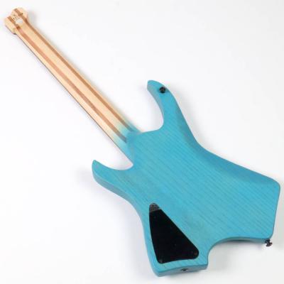 【訳あり】 VIKSTROM GUITARS VSMH-270 SBL アウトレット ヘッドレス ファンフレット 7弦ギター ボディバック