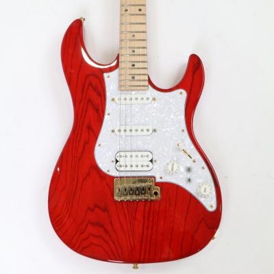 【中古】 エレキギター Fujigen Expert ODYSSEY EOS-ASH-M See Thru Red 2016年製 アッシュボディー STスタイル フジゲン エキスパート オデッセイ 詳細画像