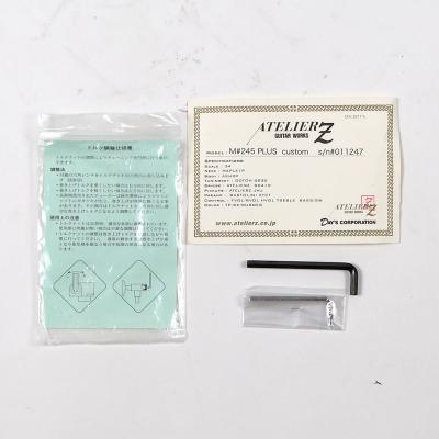 【中古】 エレキベース ATELIER Z M245 PLUS CUSTOM TP-BK / BURNER アトリエZ 4弦ベース 付属品