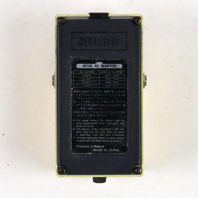 【中古】 スーパーオーバードライブ エフェクター BOSS SD-1 Super Over Drive Made in Japan ギターエフェクター 裏面