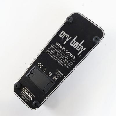 【中古】 ワウ エフェクター JIM DUNLOP Cry Baby GCB-95 ワウペダル 裏面
