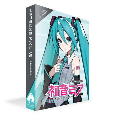 CRYPTON クリプトン 初音ミク V6 スターターパック ボーカロイド パッケージ版 MIKUV6SPP
