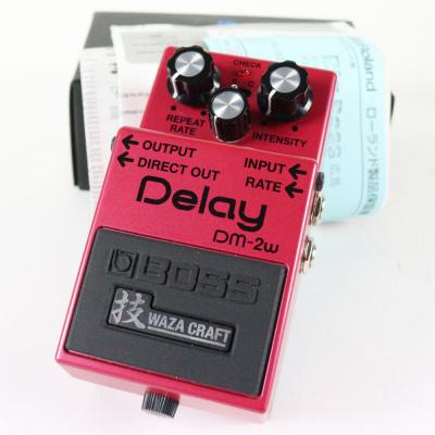 【中古】 アナログディレイ エフェクター BOSS DM-2W Delay WAZA CRAFT ギターエフェクター ディレイ