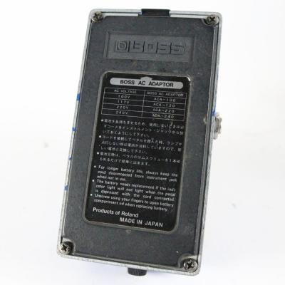 【中古】コンプレッサー エフェクター BOSS CS-2 Compression Sustainer Made in Japan ギターエフェクター 本体画像 裏