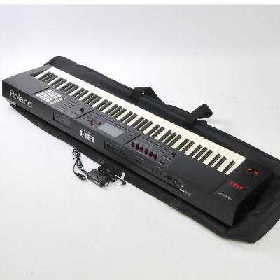 【中古】 ROLAND FA-08 Music Workstation シンセサイザー 88鍵 背面