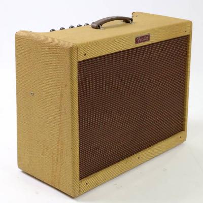 【中古】 ギターアンプ コンボ Fender Blues Deluxe Tweed フェンダー ブルースデラックス ツイード柄 真空管アンプ 左サイド