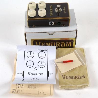 【中古】 VEMURAM Jan Ray オーバードライブ エフェクター ヴェムラム ベムラム ジャンレイ 付属品