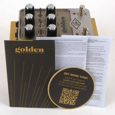 【中古】 Universal Audio UAFX Golden Reverberator ステレオリバーブ ギターエフェクター 付属品