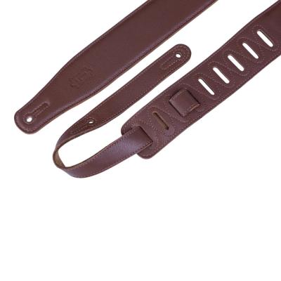 LEVY’S M26GF BRN ギターストラップ ストラップピン側