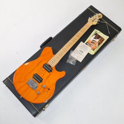 【中古】 エレキギター Music Man Axis Sport HH with Tremolo Translucent Orange 2000年製 ミュージックマン アクシス スポーツ オレンジ