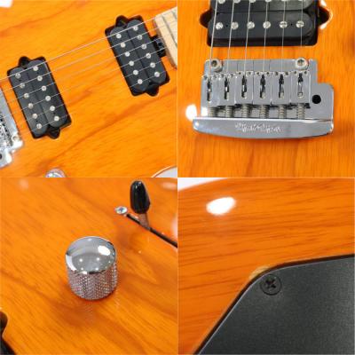 【中古】 エレキギター Music Man Axis Sport HH with Tremolo Translucent Orange 2000年製 ミュージックマン アクシス スポーツ オレンジ 詳細画像