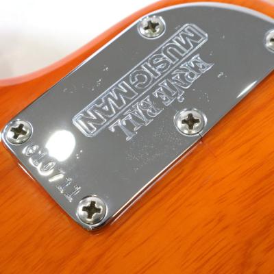 【中古】 エレキギター Music Man Axis Sport HH with Tremolo Translucent Orange 2000年製 ミュージックマン アクシス スポーツ オレンジ 詳細画像