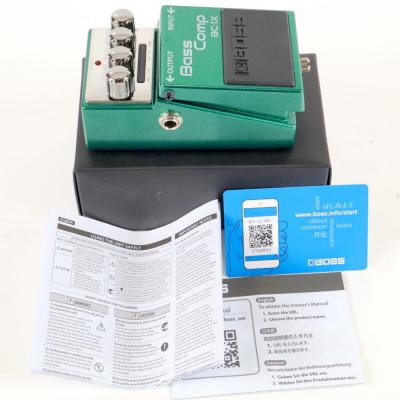 【中古】 BOSS BC-1X Bass Comp ベース用コンプレッサー 付属品