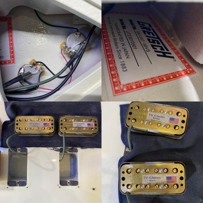 【中古】 GRETSCH グレッチ G6134T-58 Vintage Select ’58 Penguin with Bigsby Vintage White 2023年製 ホワイト ペンギン エレキギター 内部