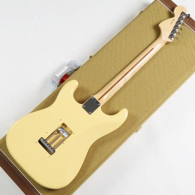【中古】 エレキギター Fender Yngwie Malmsteen Stratocaster Scalloped Maple Fingerboard Vintage White 2020年製 フェンダー イングヴェイ・マルムスティーンモデル ストラトキャスター ボディバック画像
