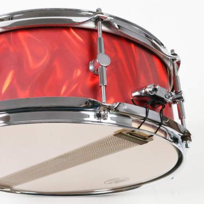 【中古】 スネアドラム カノウプス CANOPUS BR-1455 バーチシェル 14x5.5 ストレイナー2