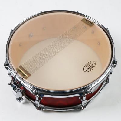 【中古】 スネアドラム カノウプス CANOPUS BR-1455 バーチシェル 14x5.5 本体画像 裏