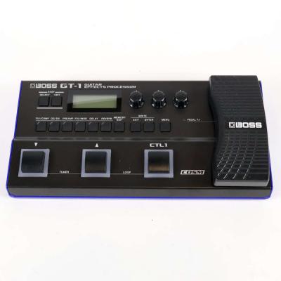 【中古】ボス マルチエフェクター BOSS GT-1 Guitar Effect Processor 正面