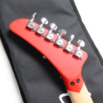 【中古】 エレキギター EVH Striped Series 5150 Maple Fingerboard Red with Black and White Stripes 2021年製 5150ステッカー欠損 Eddie Van Halen モデル ヘッド裏画像