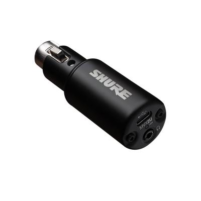 SHURE シュア MVX2U Gen2 デジタルオーディオインターフェース XLR端子マイク用インターフェイス ヘッドホン出力端子搭載