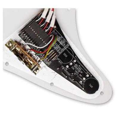 EMG DG20 (EMG-DG20) エレキギター用 アクティブ シングルピックアップ ピックガードセット 配線