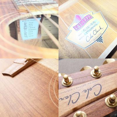 【中古】 アコースティックギター Cole Clark FL2EC-BLBL FL Dreadnought Australian Blackwood Top Back and Sides エレクトリックアコースティックギター コールクラーク CCFL2EC-BLBL 内部 傷